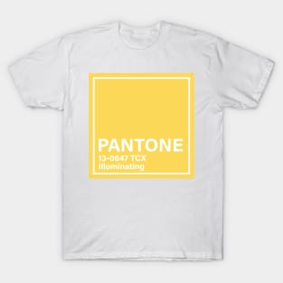 pantone 13-0647 TCX Illuminating T-Shirt